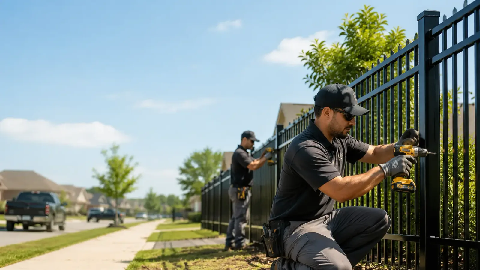 Metal Fence Installation in Corryton, TN
